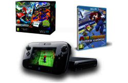 Wii U Console, Mario Kart 8, Splatoon and Mario Tennis